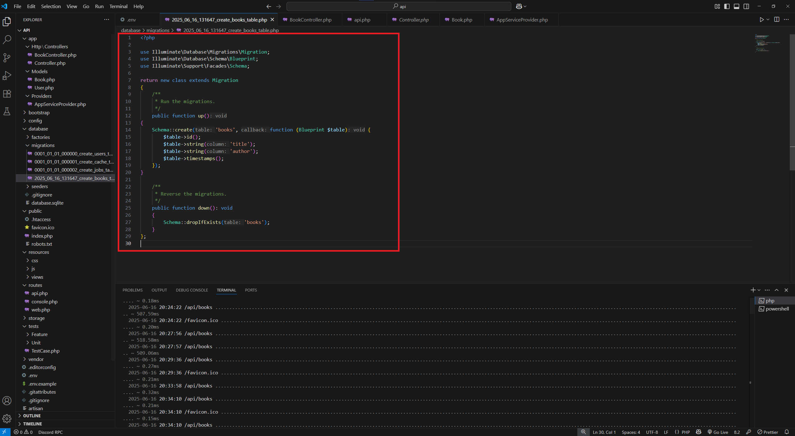 Opening Folder in VS Code